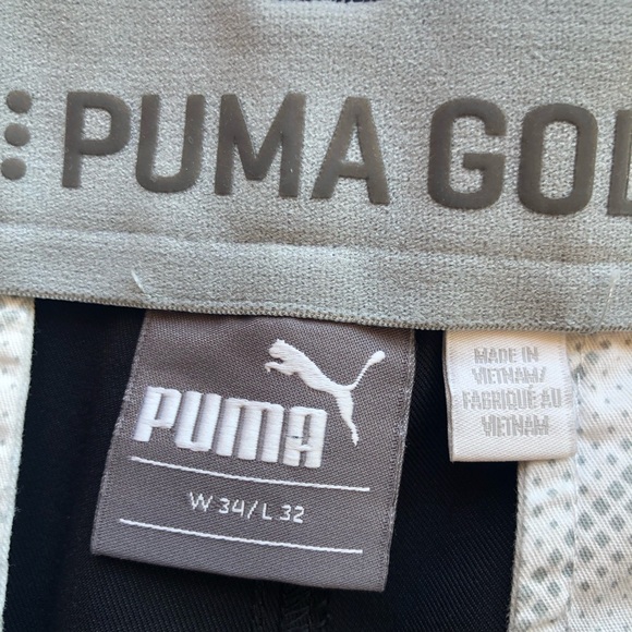 Puma SE Golf Way 1 Men’s Size W34/L32 Black Dri-Fit Golf Activewear Pants - Picture 3 of 16